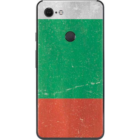 Bulgarian Flag Distressed Google Pixel 3 XL Skin